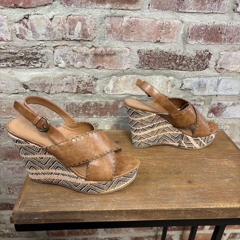 Eva & zoe boho wedge heels 10